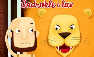 Androkle i Lav Poster