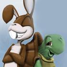 ikon Haren och Sköldpaddan