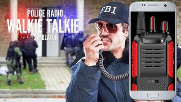 Walkie Talkie Police Radio - Joke Simulator ภาพหน้าจอ 1