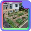 Design de jardin de légumes à l'arrière-cour