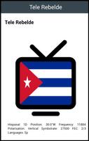 Cuba Channel List TV capture d'écran 1