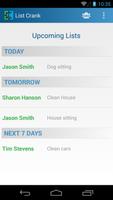 پوستر ListCrank task list manager