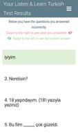 برنامه‌نما Turkish Level Test عکس از صفحه