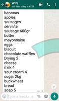 Shopping list + পোস্টার