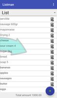 Shopping list + captura de pantalla 1