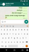 Telugu Voice Typing & Keyboard plakat