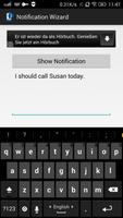 Notification Wizard Affiche