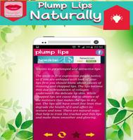 Plump Lips Naturally Home Tips capture d'écran 3