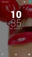 Lips Xperia Theme Affiche