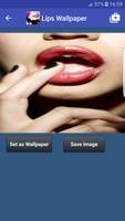 Lips Wallpaper Affiche