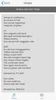 Lirik Lagu Utopia ภาพหน้าจอ 1