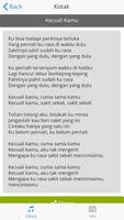 Lirik Lagu Kotak screenshot 3