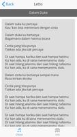 Lirik Lagu Letto screenshot 2