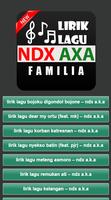 Lirik Lagu NDX AKA โปสเตอร์