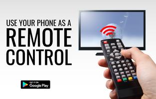 IR Universal Remote Control For All TV Affiche