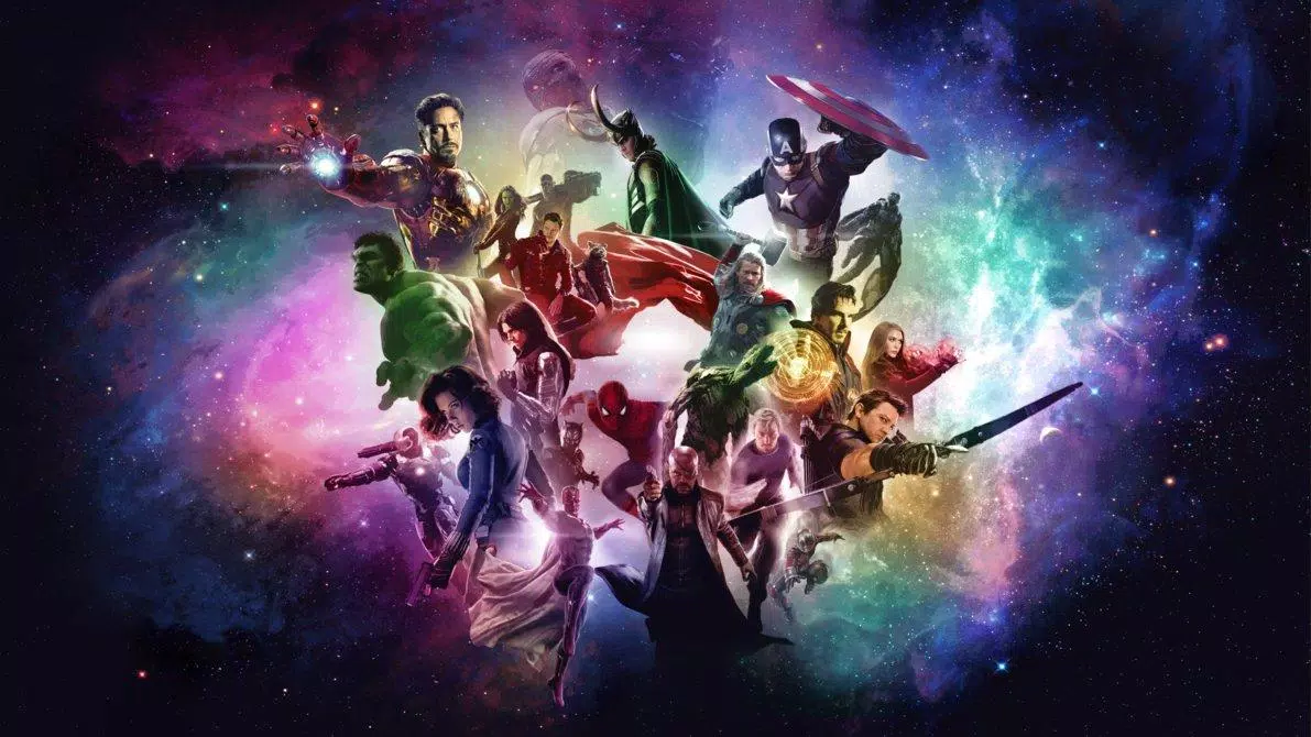 Avengers: Thor, Iron Man, Captain Marvel 4K tải xuống hình nền