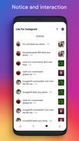Lite for Instagram: Story Saver, Save & Repost Ekran Görüntüsü 2