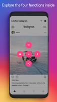 Lite for Instagram: Story Saver, Save & Repost اسکرین شاٹ 3