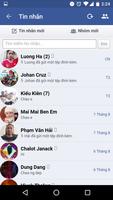 Lite Messenger for Facebook screenshot 1