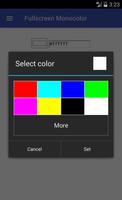 Fullscreen Monocolor captura de pantalla 1