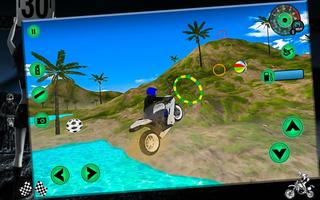 Motocross playa Aventuras captura de pantalla 1