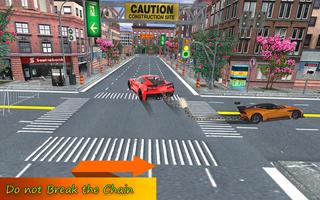 Chain Car Drive 3D screenshot 2