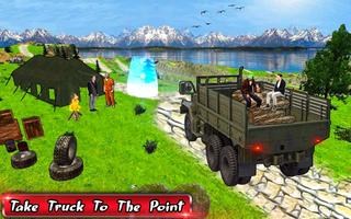 Drive Army Military Truck Simulator Affiche