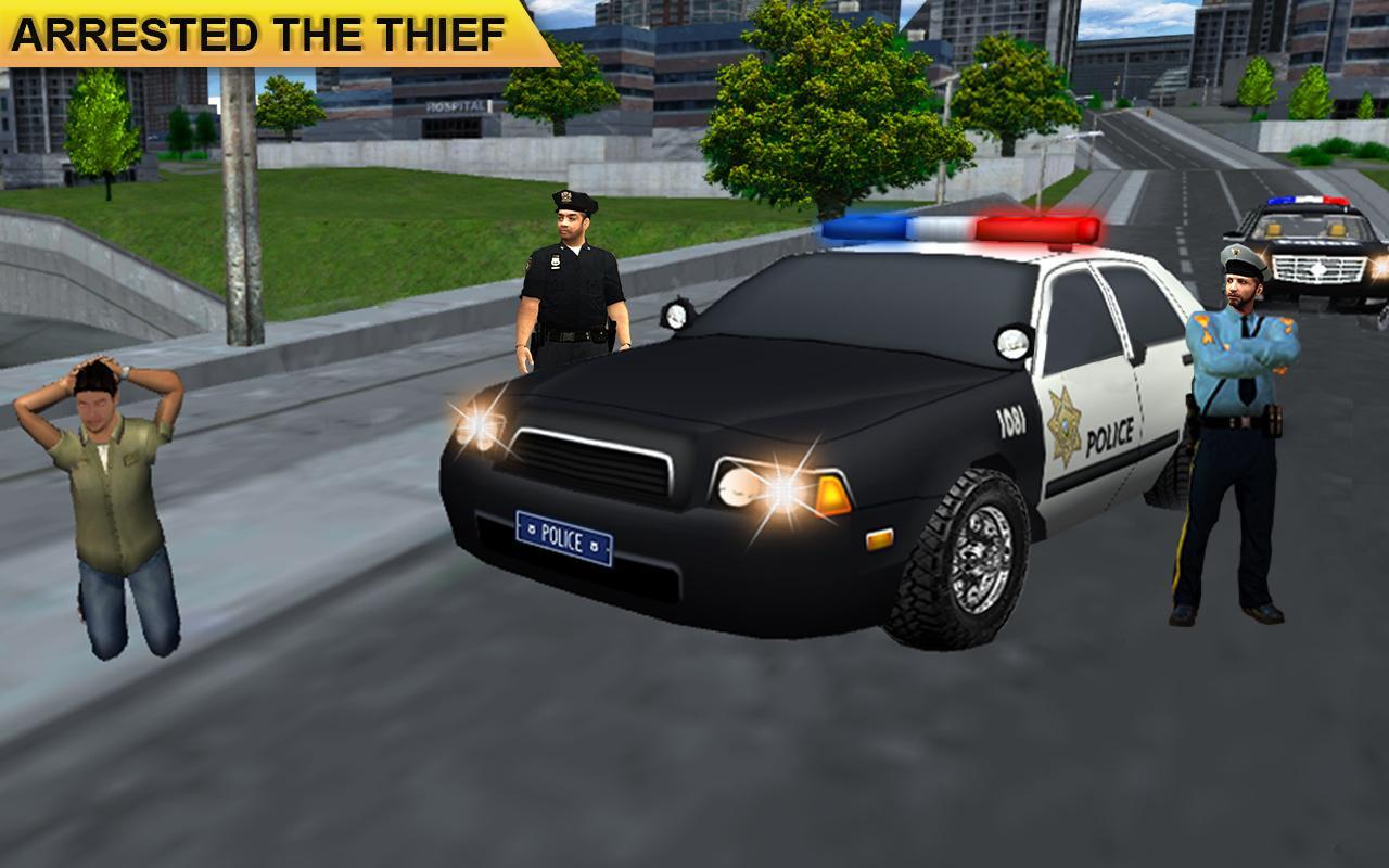Police Car Driving City Crime โ ป ส เ ต อ ร.