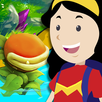 Little Wonder woman jumping APK