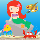 Little Mermaid Coloring Book-APK
