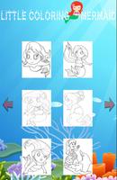 Little Mermaid Coloring 포스터