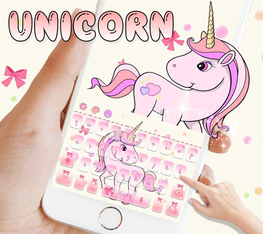 Theme My Little Unicorn  Keyboard  for Android APK Download