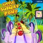 Little Subway Rush Pony Adventure MLP أيقونة