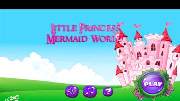 Little Princess Mermaid World Running Game poster