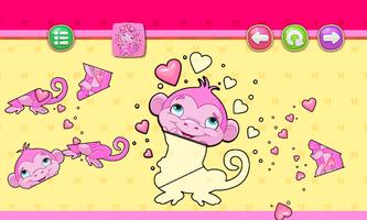 Puzzle games for Girls kids: princess and unicorns screenshot 1