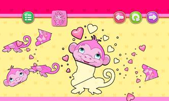 Puzzle games for Girls kids: princess and unicorns 截图 1