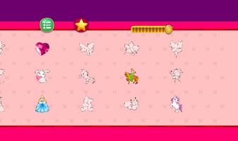 Puzzle games for Girls kids: princess and unicorns 截图 3
