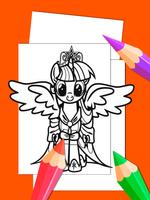 Little Pony Drawing Book For Adult 海報