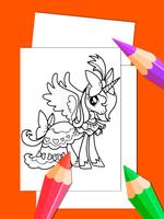 Little Pony Drawing Book For Adult скриншот 3