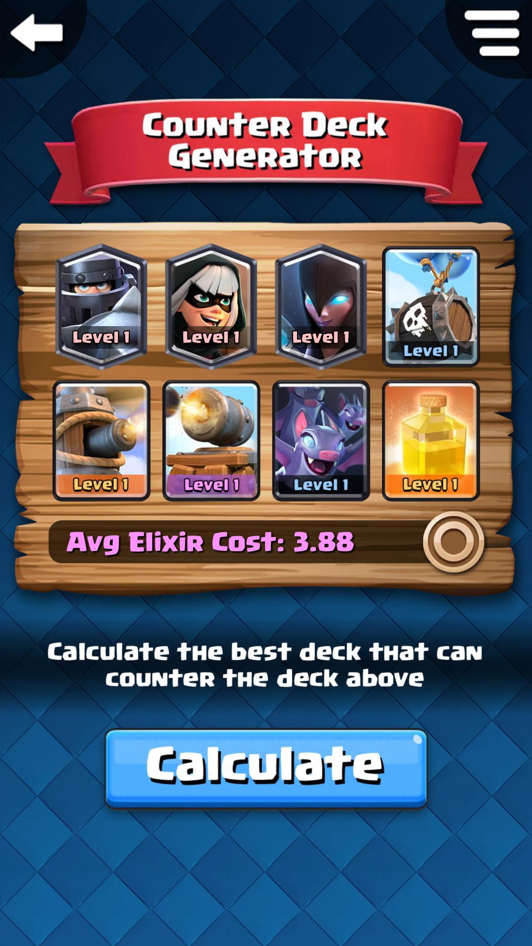 Counter Deck Generator for Clash Royale APK for Android Download