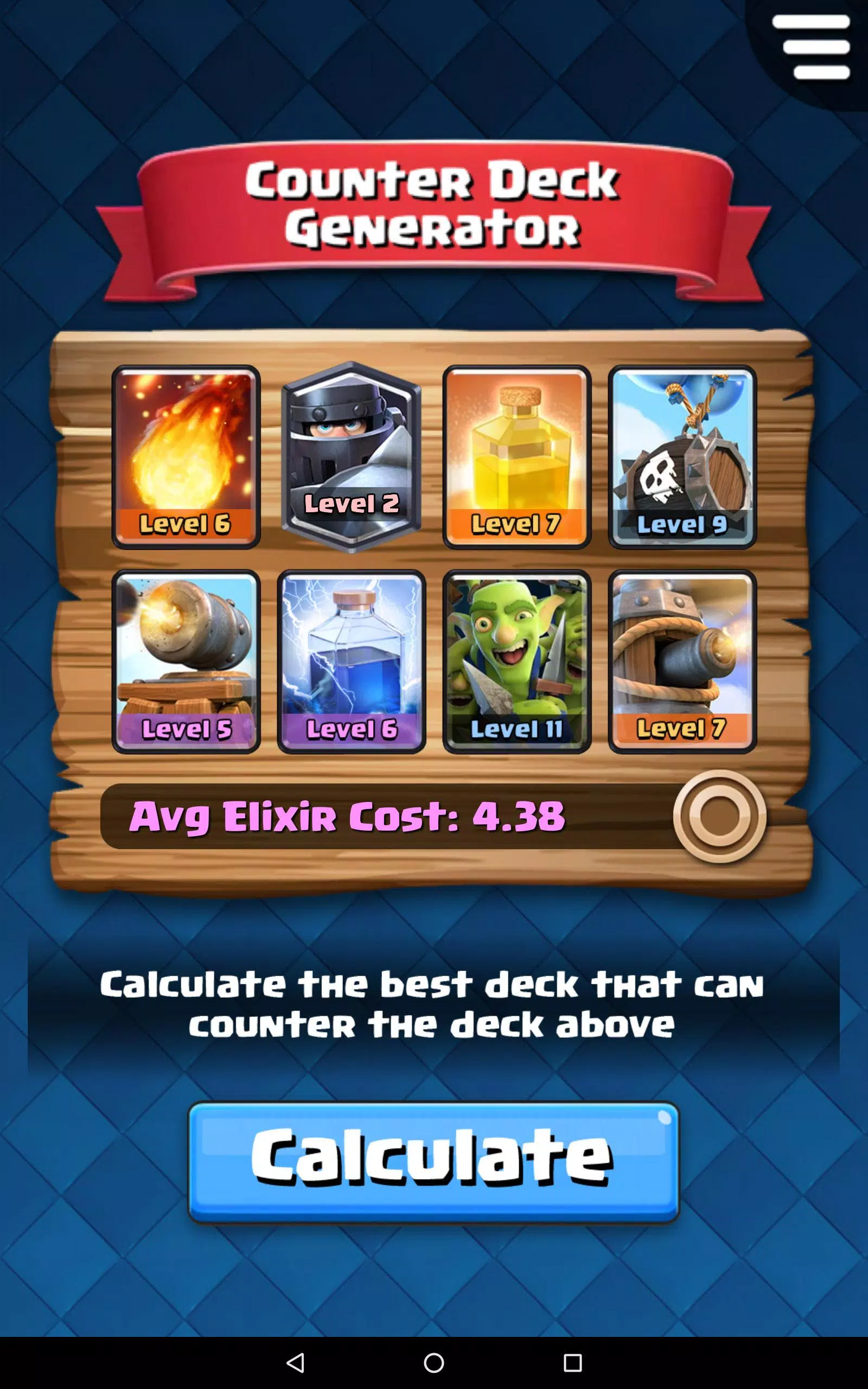 Counter Deck Generator for Clash Royale for Android - APK Download
