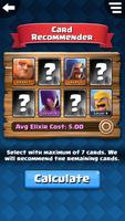 Card Recommender for Clash Royale โปสเตอร์
