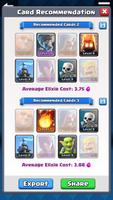 Card Recommender for Clash Royale اسکرین شاٹ 1