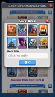 Card Recommender for Clash Royale اسکرین شاٹ 3