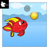 Jumping fish: Catch The Pearl icône