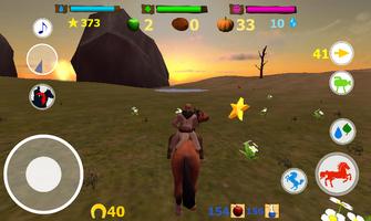 Horse Simulator 3d Animal Game: horse adventure screenshot 1