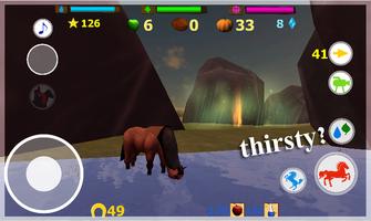 Horse Simulator 3d Animal Game: horse adventure screenshot 2