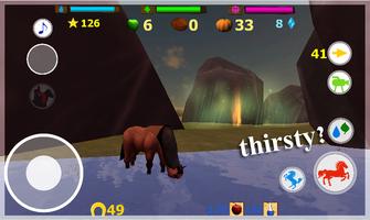 Horse Simulator 3d Animal Game: horse adventure syot layar 2