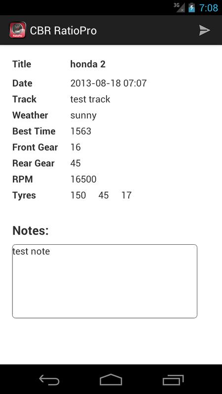 Cbr 600 Gear Ratio Pro For Android Apk Download