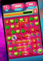 Sweet Fruit Candy Game Free poster